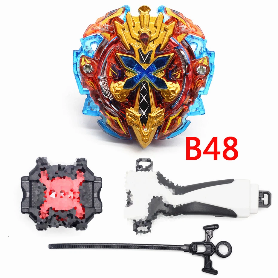 Топ Takara Tomy Beyblade Burst набор Beyblade игрушки стадион Арена пусковая установка Bey Blade Металл Fusion спиннинг Топ лезвие мальчик игрушка - Цвет: B48