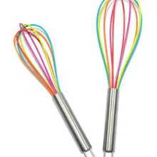 Manufacturers Direct Selling Line Pipe Handle Silicone Eggbeater