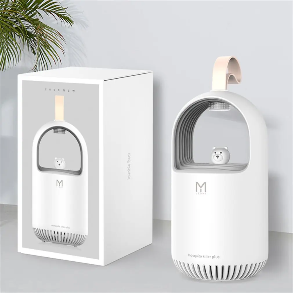 

Mosquito Killer Lamp Little Cute Bear Usb Household Purple Led Mosquito Killer Outdoor Mosquito Lamp Household Inhalation