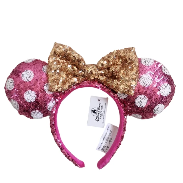2022 Disney Mickey Ears Headband Firework Headband with Castle Peter Pan Cosplay Hairband Disneyland Letter Headband Gift Mickey Headband 38