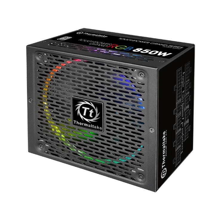 Блок питания Thermaltake ATX 850W Toughpower RGB 80+ platinum(24+4+4pin) APFC 140mm fan color LED 1