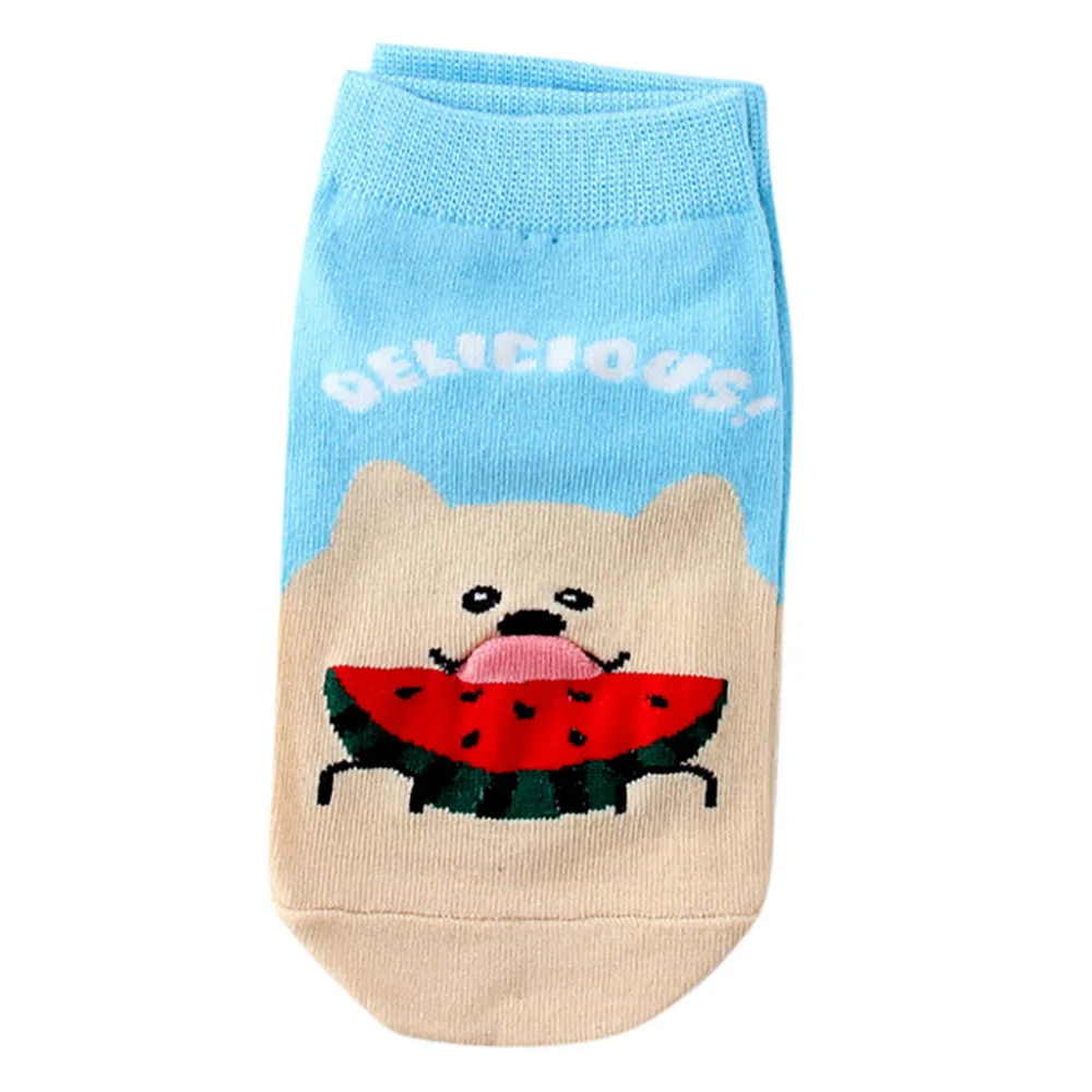 Chaussettes d'hiver 1 пара Женские хлопковые носки с принтом животных Женские зимние носки Y918