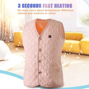 

Outdoor Winter Heating Vest Camel Heating Vest uses camel hair with heating function high quality for skiing, camping, snow