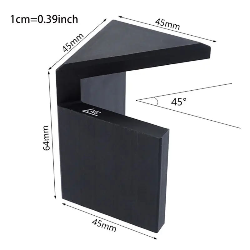 45 градусов линейка линия Рисование инструмент Деревообработка писец угол Калибр для плотника