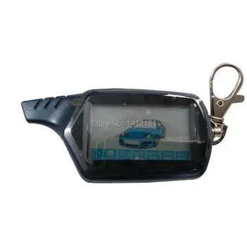 

Wholesale Russian Engine Start Keychain B9 LCD Remote Control Key Chain For 2 way Car Alarm Starline B9 Twage KGB FX-7 FX7 FX 7