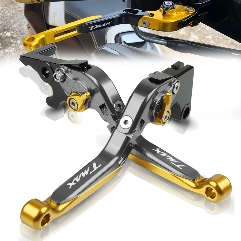 

For YAMAHA T-MAX TMAX 530 500 TMAX530 TMAX500 2008 2009-2018 Motorcycle Accessories Folding Extendable Brake Clutch Levers