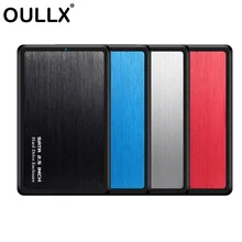 OULLX 2,5 дюймов USB3.0 для Sata HDD Чехол Поддержка 6 ТБ UASP протокол жесткий диск Корпус Алюминий и ABS материал без инструментов