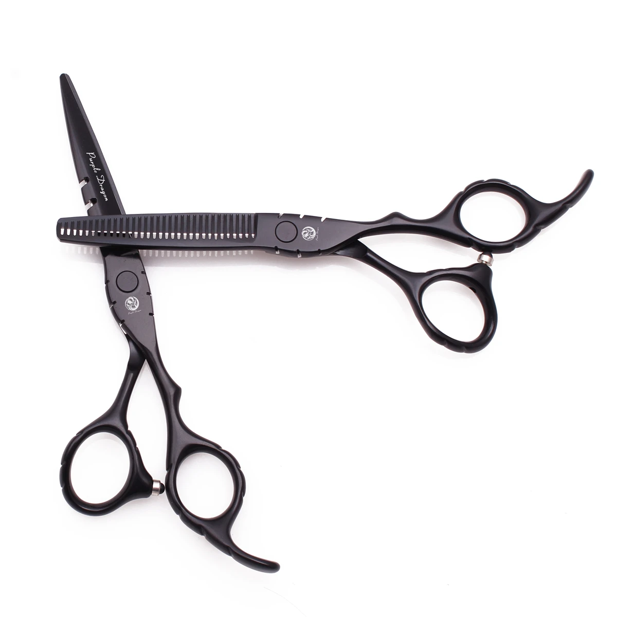 Парикмахерские ножницы 6 0 &quotфиолетовый дракон японский 440C 1010 # для стрижки волос