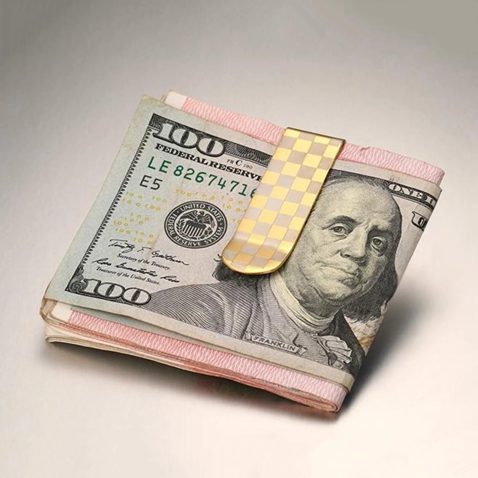 Metal Money Clips Cash Clamp Holder Wallet Slim Card Id Money Clips For