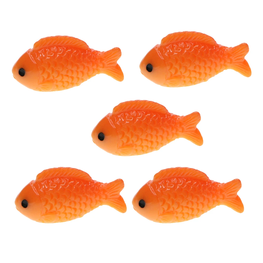 Miniature House Fairy Garden Micro Landscape Home Garden Decoration Bonsai Craft Decor - Fish