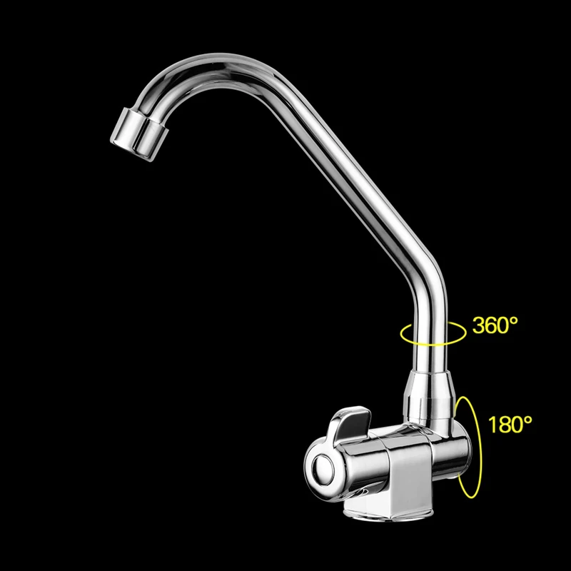 Caravan Boat 360 Degree Rotation Copper Basin Faucet Folding Cold Water Faucet Tap Kitchen Bathroom For RV Marine Boat Deck Hatc water faucet