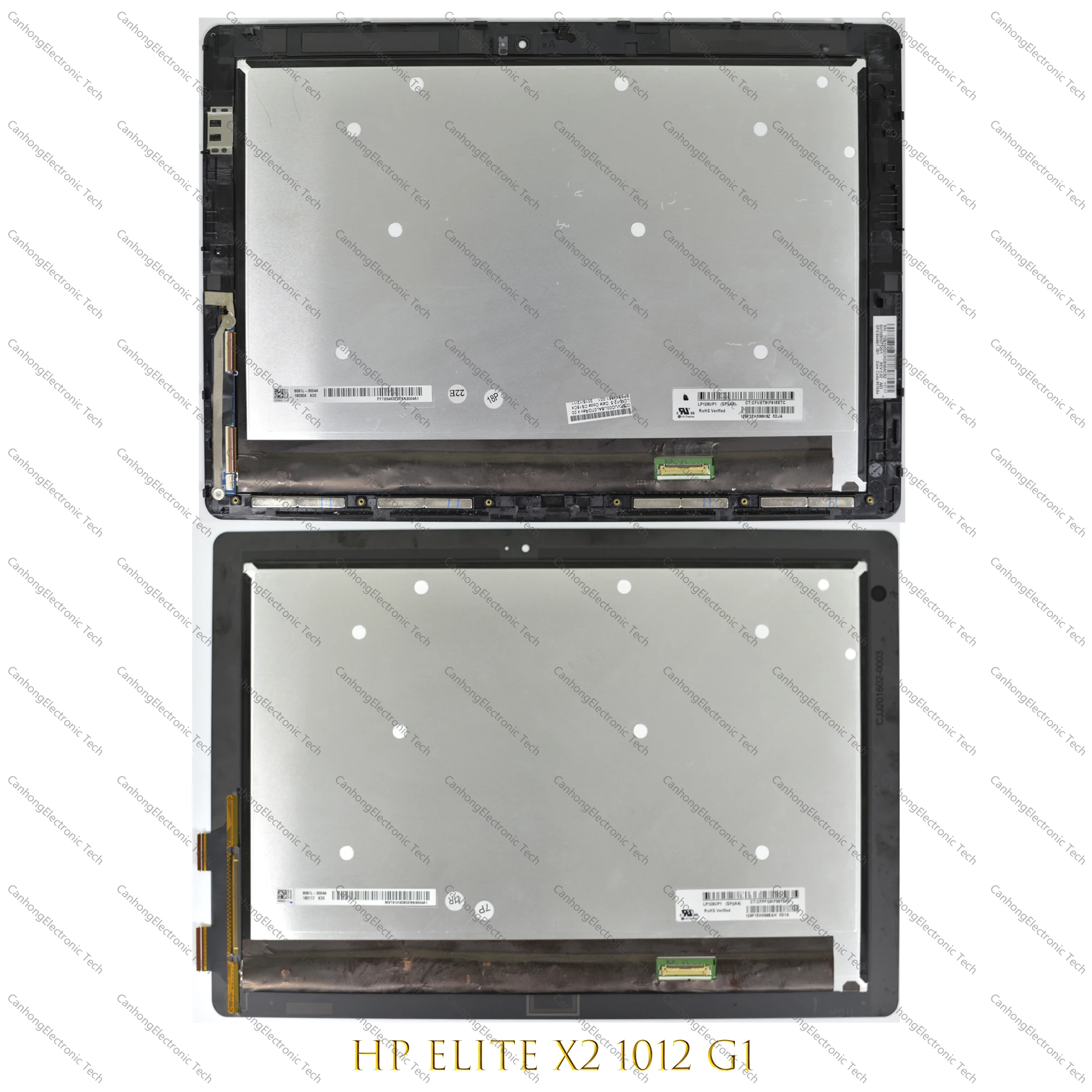 

844861-001 For HP Elite x2 1012 G1 1920*1280 LCD Touch Screen Digitizer Assembly With Frame LP120UP1-SPA4 SPA5