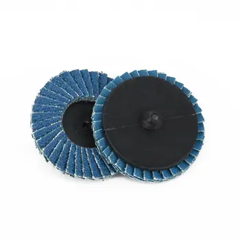 

5Pcs 2Inch 60 Grit Round Flap Sanding Grinding Disc Wheel Set Blue Low Noise