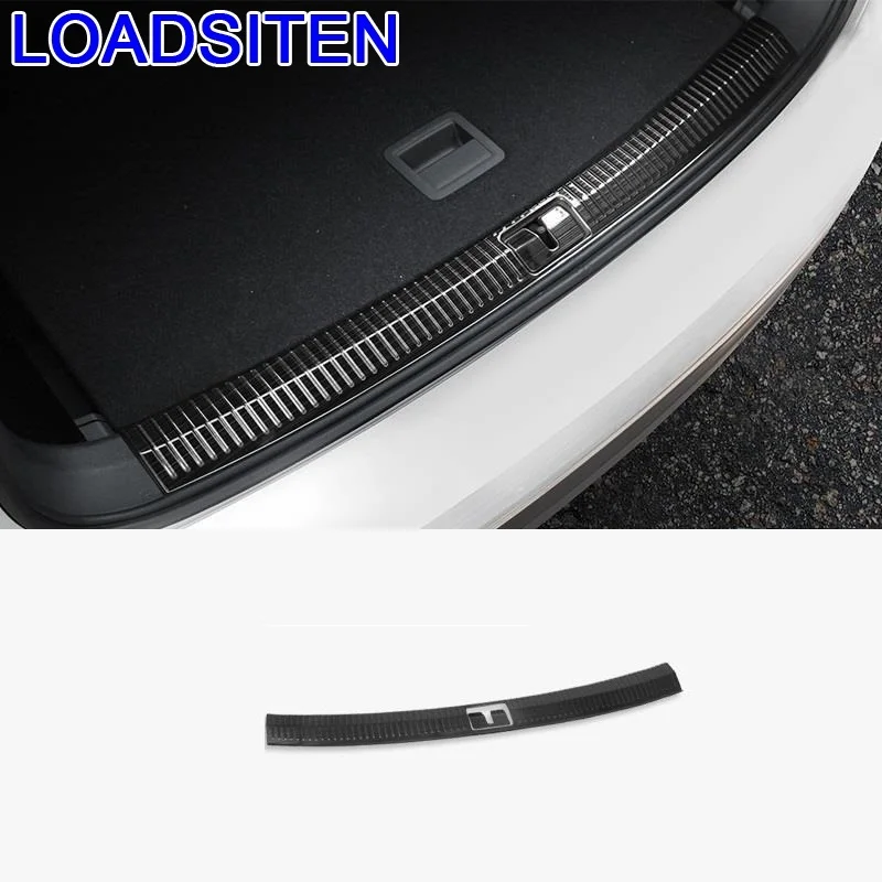 Modified Decorative Auto Trunk Rear Panels Foot Pedal Exterior Bright Sequins Parts Car Styling 18 19 FOR Volkswagen Tiguan L | Автомобили