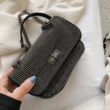 

High Quality Women's Crossbody Bags Fashion Luxury Handbag For Women 2020 PU Shoulder Bag Leather Ladies Clutch Handbag Sac