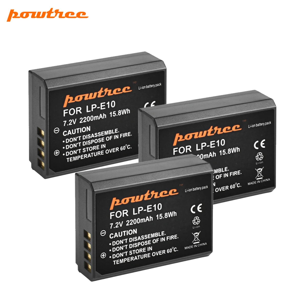 Powtree LP-E10 LPE10 LP E10 камера батарея+ USB двойной ЖК-зарядное устройство для Canon EOS 1100D 1200D 1300D Rebel T3 T5 T6 KISS X50 X70