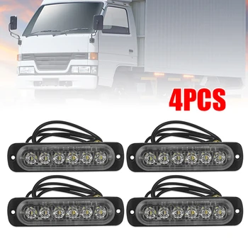 

Accessories LED Work Light Bulbs Super bright 4Pcs White 112x28x10mm Flood