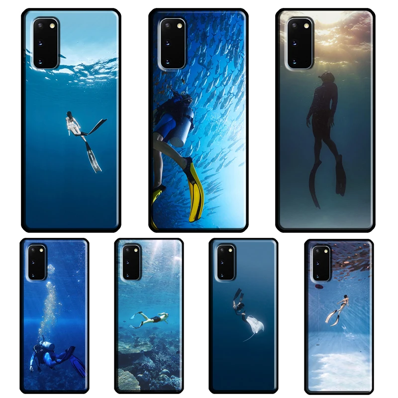 Чехол для дайвинга с аквалангом Samsung Galaxy S10 S9 S8 Note 10 Plus 20 Ultra S20 FE S22 S21 | Мобильные