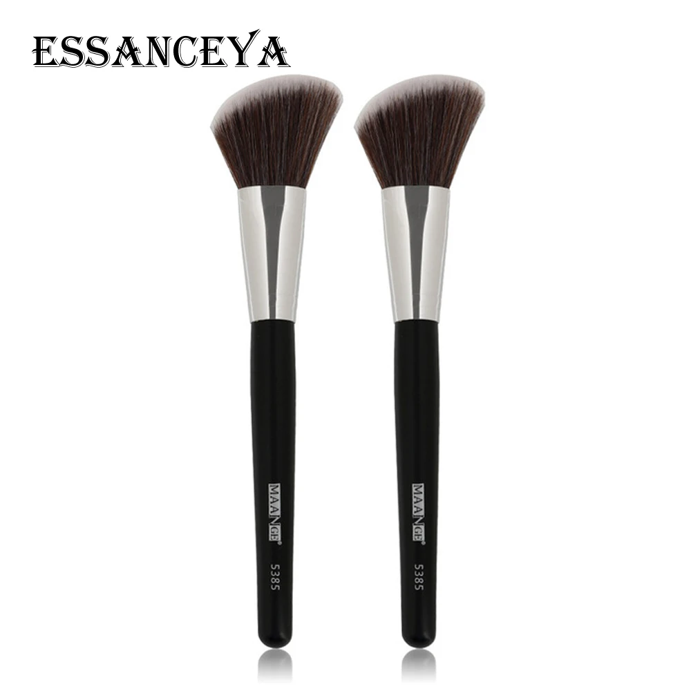 ESSANCEYA 1 шт. срезанная головка Румяна Кисть для макияжа лицо и щеки косметика для контуринга Пудра основа Румяна Кисть угловой макияж инструменты
