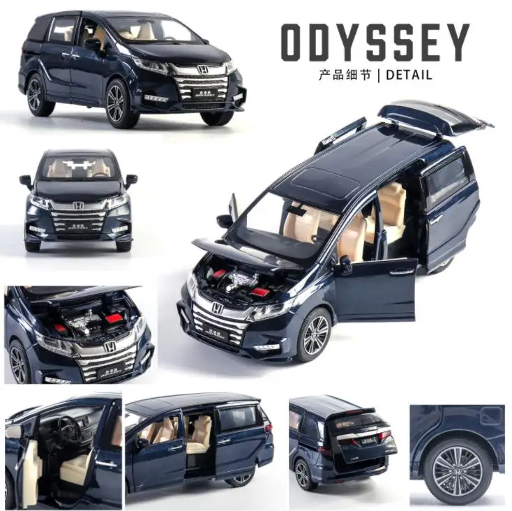 1:32 HONDA ODYSSEY внедорожник игрушечные машинки металлическая модель автомобиля звук
