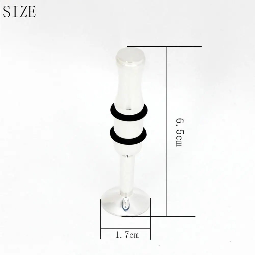 1 Pcs Brass Instrument ND21 Small Trombone French Number Saxophone Flute Mouth Training Metal Mouthpiece Holder Hot Selling