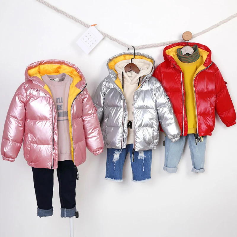 Детская куртка коллекция 2019 года легкая куртка-пуховик Новая детская одежда