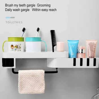 

Bathroom Kitchen Corner Shelf Toilet Corner Shelf Bathroom Bathroom Wash ABS Storage Rack