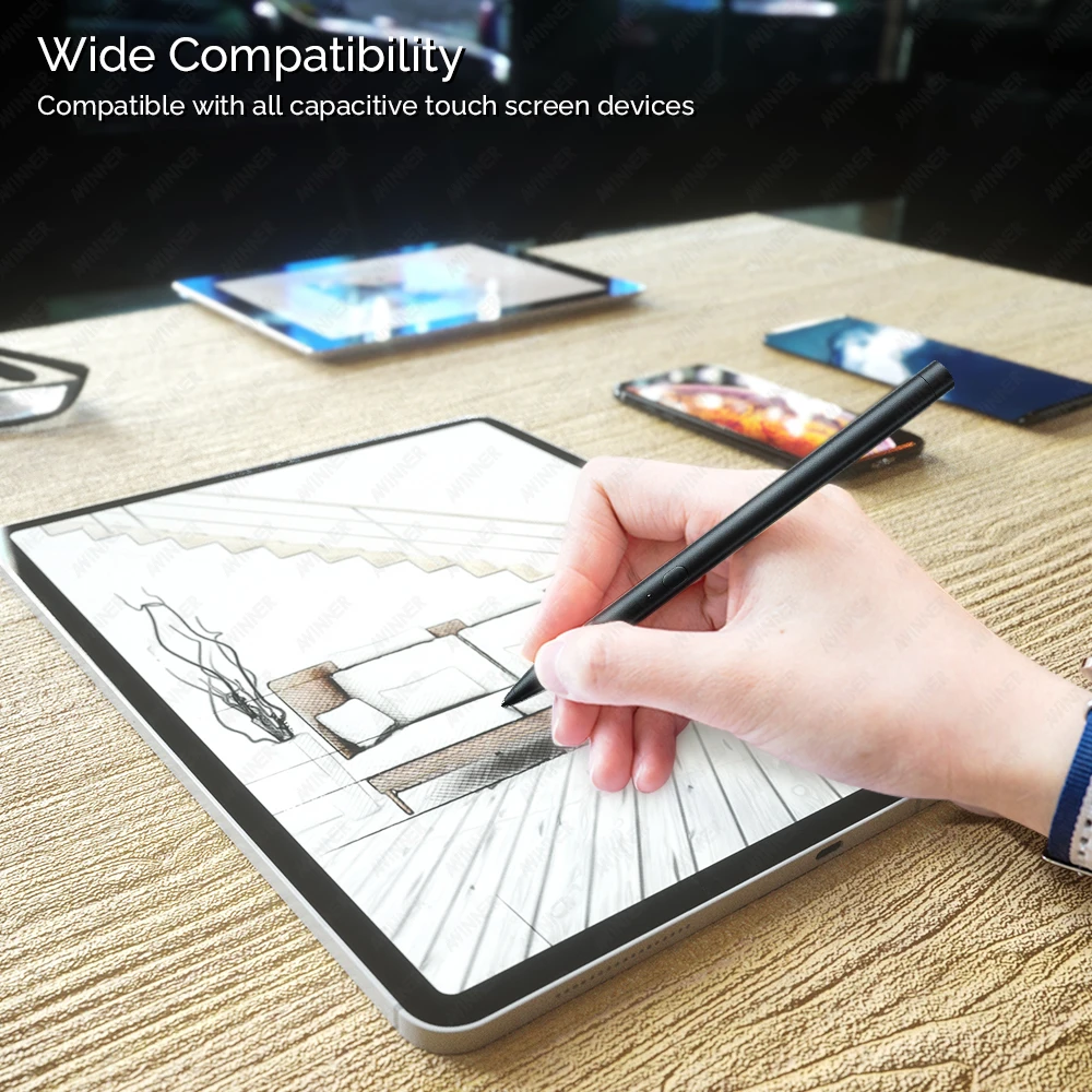AWINNER для Apple карандаш 1 2 iPad стилус Android IOS поверхность сенсорная ручка Xiaomi Huawei Samsung