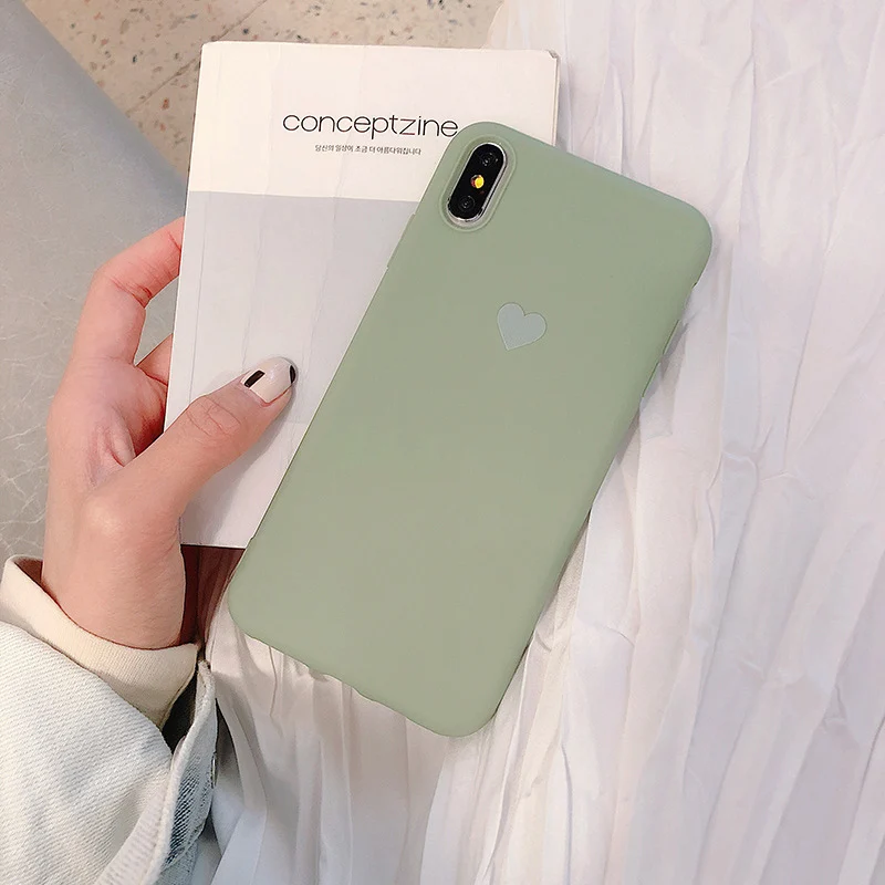 5 Чехол для iPhone 7 8plus 6s с узором «любовь», простой текстовый чехол для iPhone X XS 6 6s 7 7plus 8 8 plus, мягкий силиконовый чехол для телефона из ТПУ,чехол на айфон 7,чехол на айфон 8 - Цвет: 5