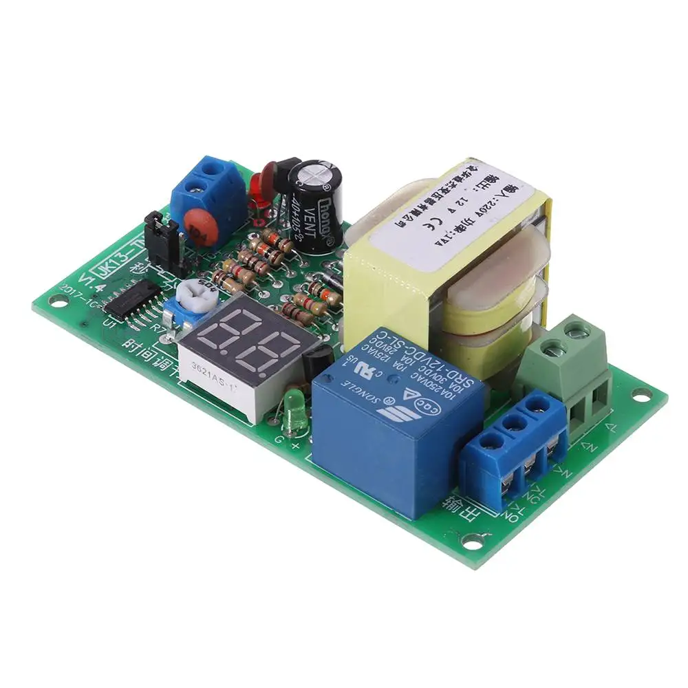 CLAITE 220V AC JK13-TN 1-99S комплекса предпусковых операций триггерный релейный модуль с триггер задержки и Дисплей