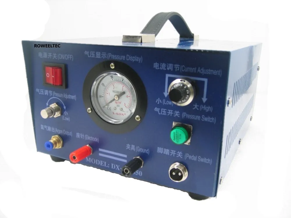 ИМПУЛЬСНЫЙ аппарат точечной аргоновой сварки 400W сварочной горелки цвета: