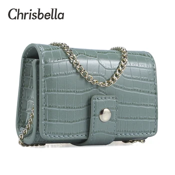 

CHRISBELLA New Fashion PU Leather Luxury Designer Women Shoulder Female Purse Girl Mini Crossbody Bag Vintage Small Mini bags