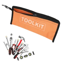 Multi-function Portable Bag Hardware Toolkits Small Tool Bag Waterproof Organizer High Quality Zipper Canvas Oxford Storage Bags 1