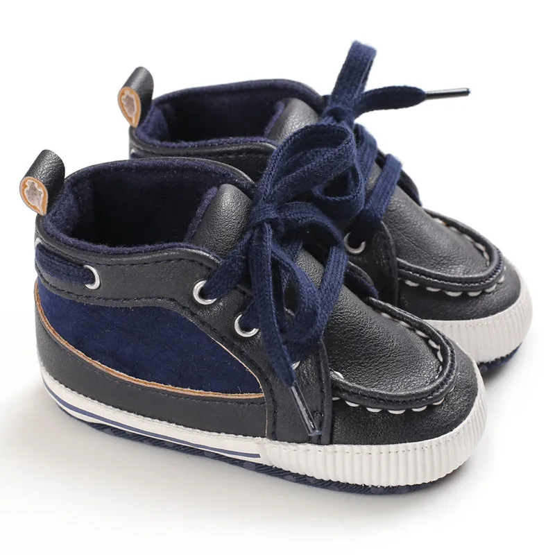 Мягкая кожаная детская обувь для новорожденных девочек и мальчиков от 0 до 18 месяцев