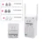 Tenda PH5 (PA3+P3) 1000 Мбит / с Powerline AV1000 WiFi Powerline Extender Kit Гигабитный Порт Wirless WiFi Powerline Extender Китайский FW