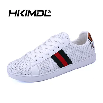 

HKIMDL Quality Light Net Men Women Shoes Summer Breathable Mesh Casual Fashion Summer Soft Comfortable Flats Flying Woven