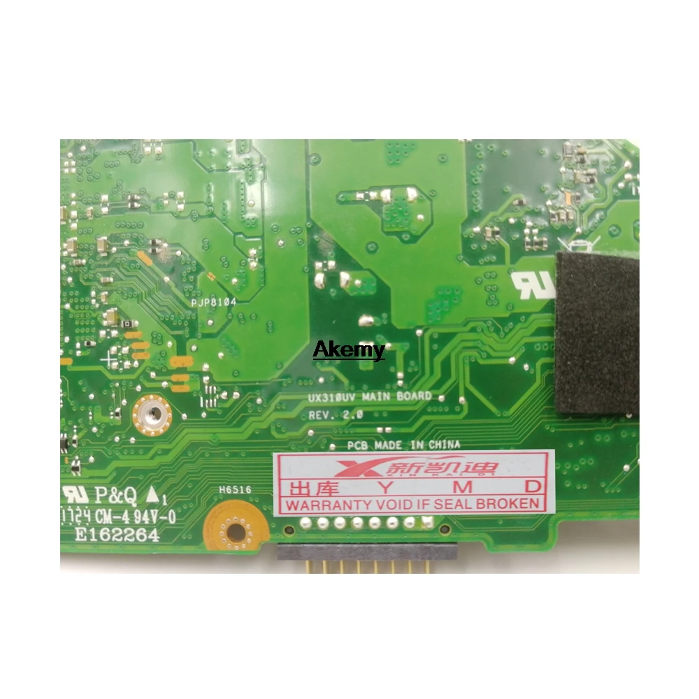 UX310UA материнская плата i3-7100U/i5-7200U/i7-7500U для ZenBook ASUS UX310U UX310UA UX310UV UX301UQ Материнская плата ноутбука(обмен