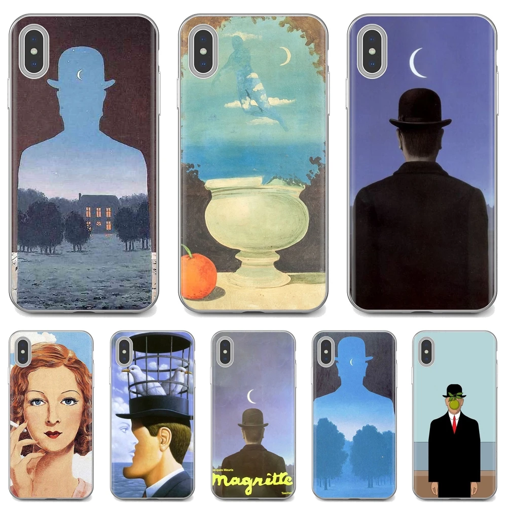 Купить силиконовый чехол для телефона Rene Magritte iPhone iPod Touch 11 12 Pro 4 4S 5 5S SE 5C 6 6S 7 8 X XR XS