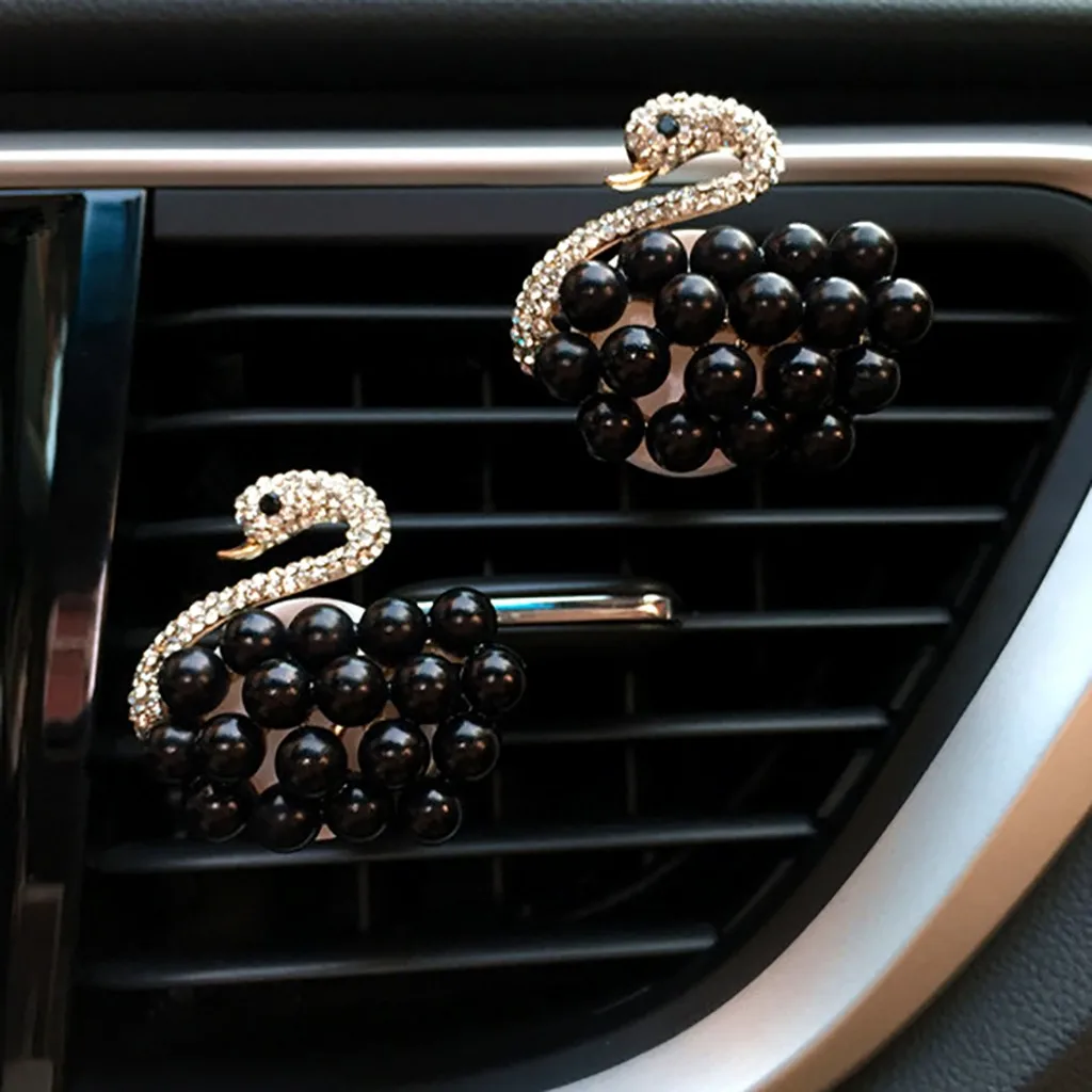 swan shape car freshener clip Car Gift Air Outlet Fragrant Swan Modeling Freshener Diffuser car decor#101Y20