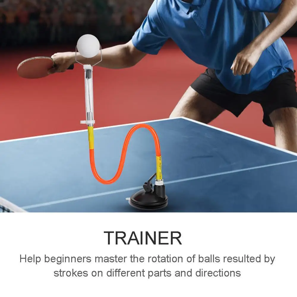 

Variable Suction Disc Type Table Tennis Ball Serving Trainer Ball Serving Exercise Training And Shaping Training 40JP11