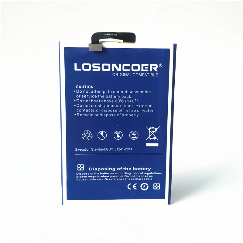 LOSONCOER 5850mAh X18 Plus батарея для Cubot X18 Plus батарея для Cubot P20 для Cubot X19 батарея для мобильного телефона