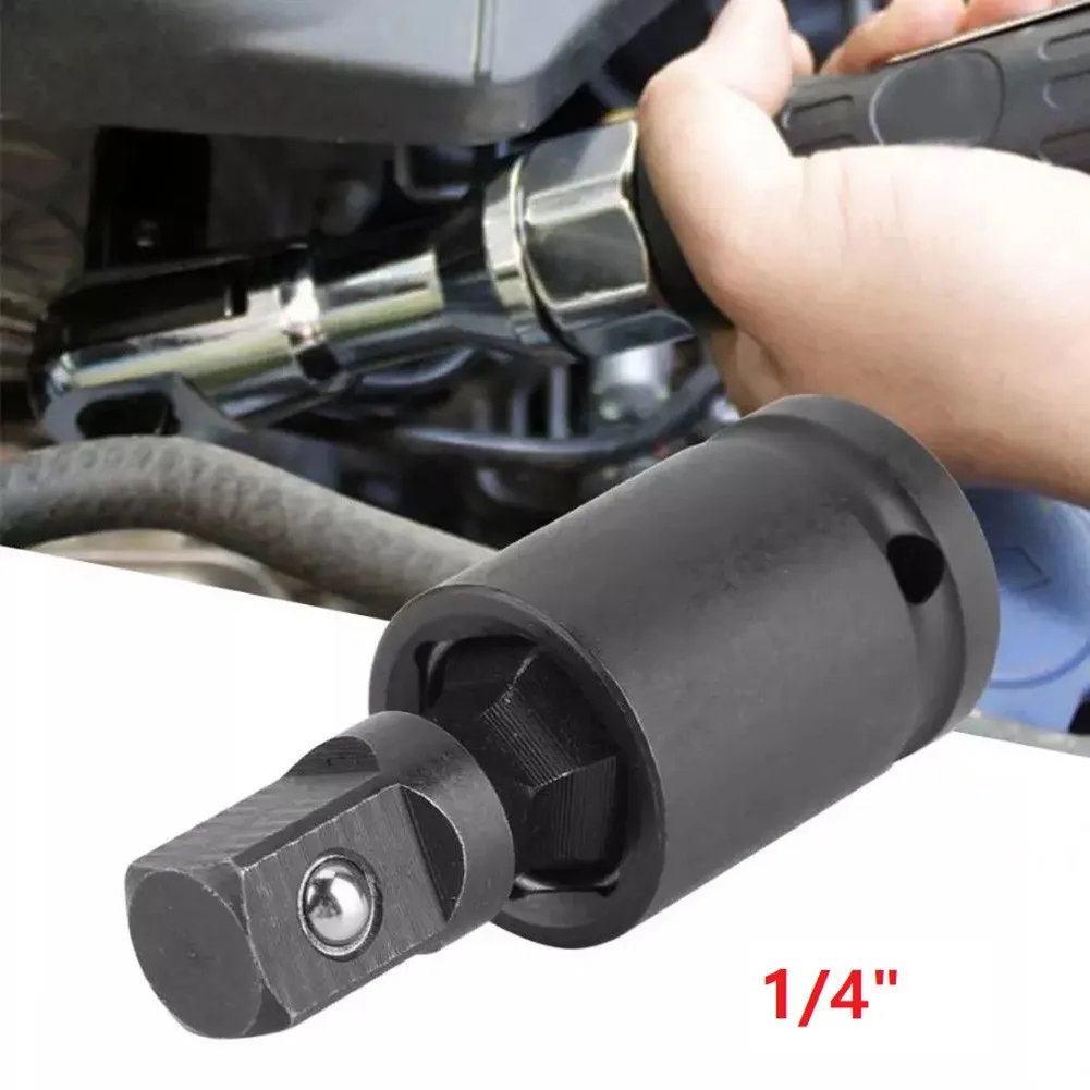 1/4 Pneumatic Swivel Joint Drive Socket Adapter Converter Reducer Air Impact Craftsman Socket Wrench Hand Tools Universal