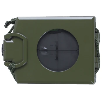 

New Professional Military Army Metal Sighting Compass clinometer Camping