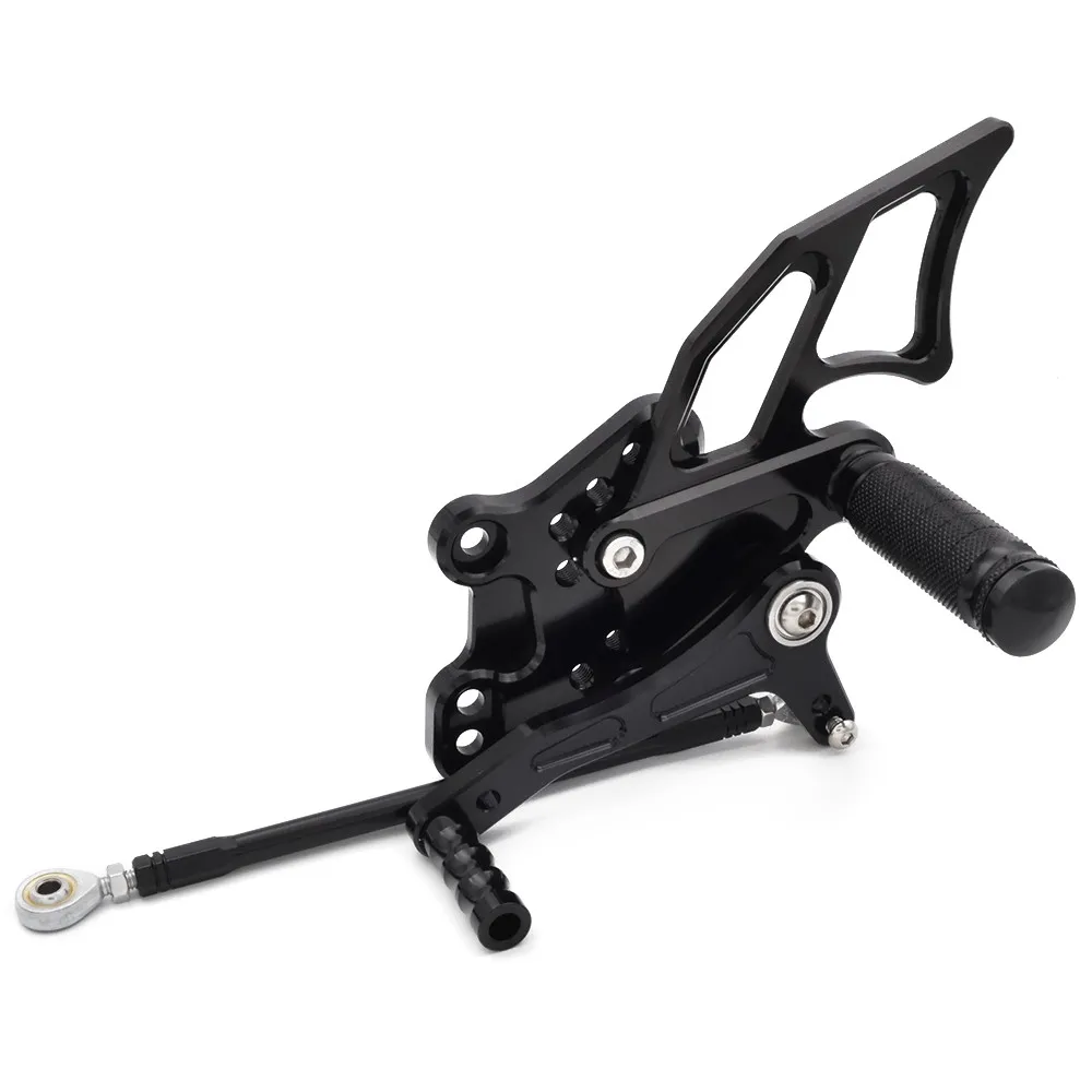 JAER регулируемые, для гонок задние наборы Rearset подножки для Kawasaki Ninja 300 2013 подножки для мотоцикла