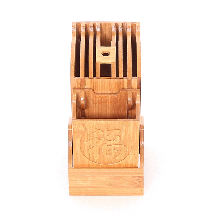 Производители moso bamboo мульти-функциональный Ножи отдыха Кухня поставки Ножи Хранение Полка для пластикового стеллажа специальное предложение