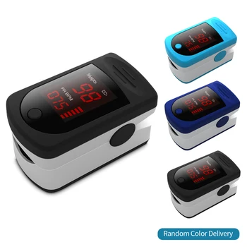 

Digital Fingertip Pulse Oximeter LED Display Blood Oxygen Sensor Saturation SpO2 Monitor Measurement Meter for Nursing HomeSport