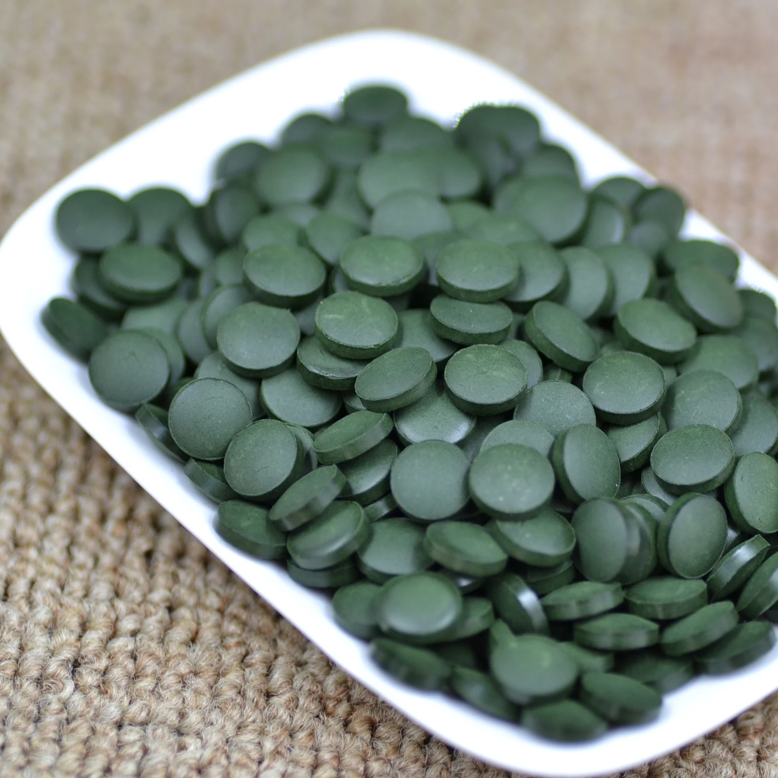 100 Chinese Yunnan Green Organic Spirulina Natural Pills Anti fatigue