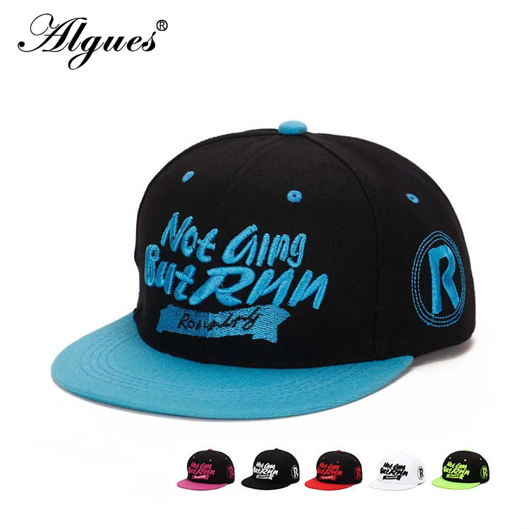 

Fashion Men Women Not Ring But Run Letters Cotton Adjustable Baseball Cap Label Hip Hop Caps Sun Hat Unisex Snapback Hats