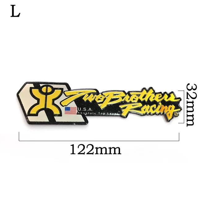 3D Aluminum Heat-resistant Motorcycle Exhaust Pipe Decal Sticker For Scorpio Two brothers Scorpio Arrow Leovince moto Sticker L