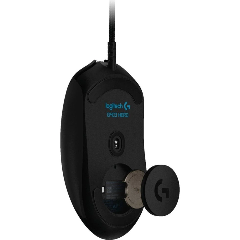 Мышь Logitech G403 HERO черный оптическая(16000dpi) USB2.0(5but